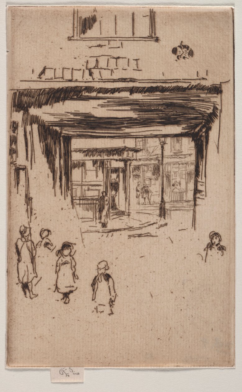 Drury Lane. av James Abbott McNeill Whistler