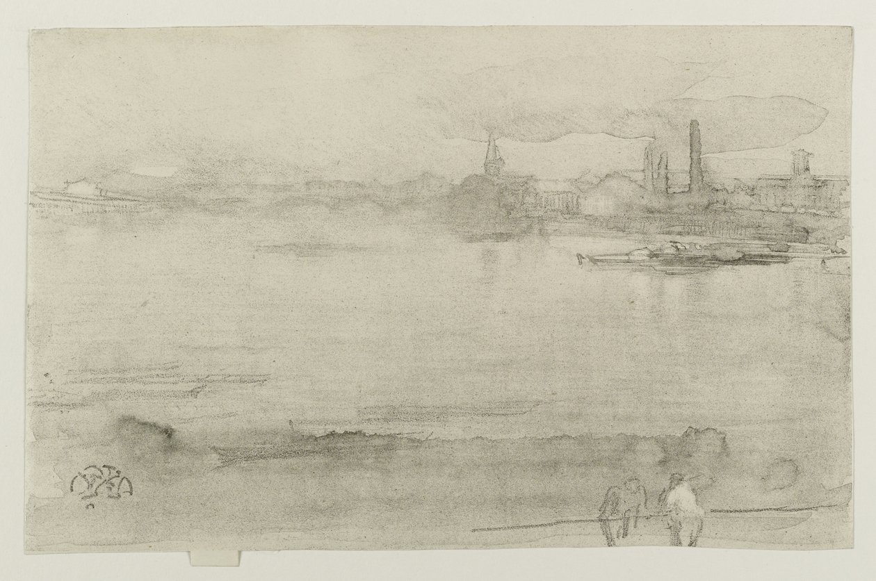 Tidig morgon, 1878 av James Abbott McNeill Whistler