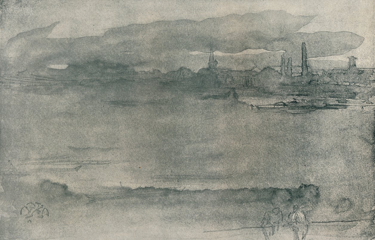 Tidig morgon, 1878, 1904 av James Abbott McNeill Whistler