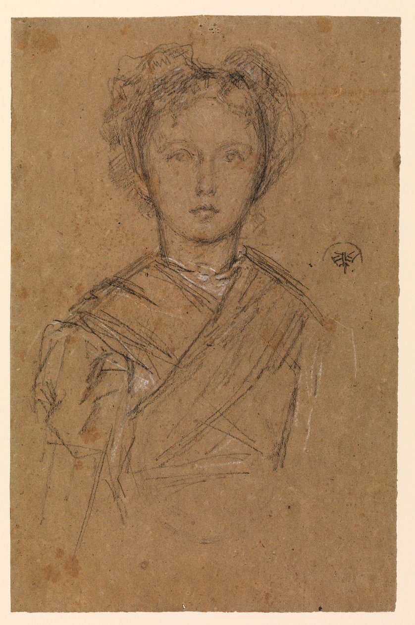 Elinor Leyland, ca 1873 av James Abbott McNeill Whistler