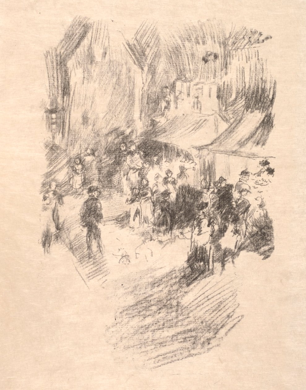 Fair, Lyme, -Regis, 1895. av James Abbott McNeill Whistler