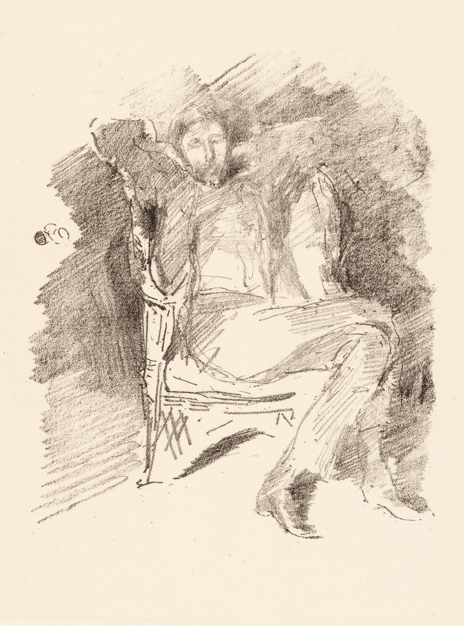 Eldsken: Joseph Pennell nr 1 av James Abbott McNeill Whistler