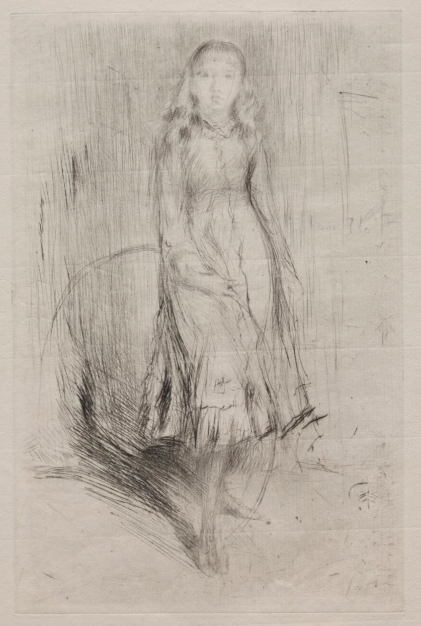 Florence Leyland. av James Abbott McNeill Whistler