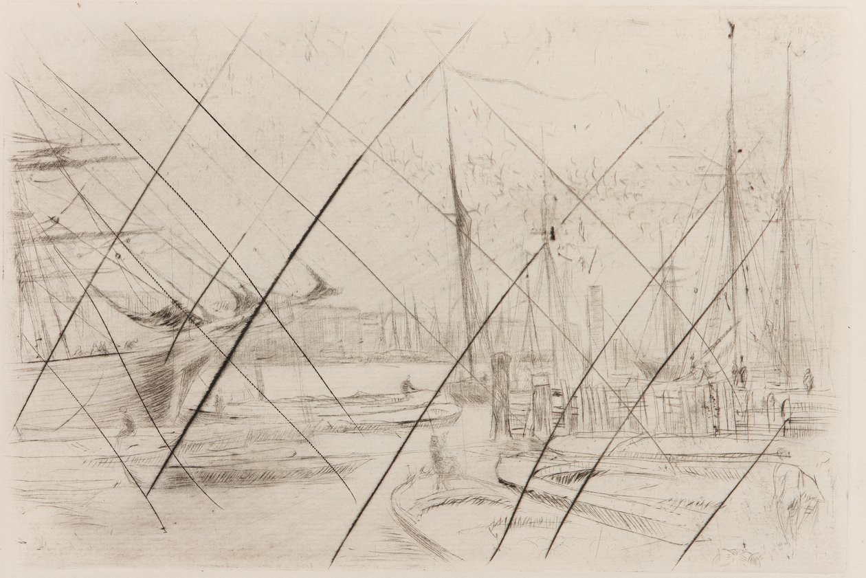 Från Billingsgate, 1878. av James Abbott McNeill Whistler