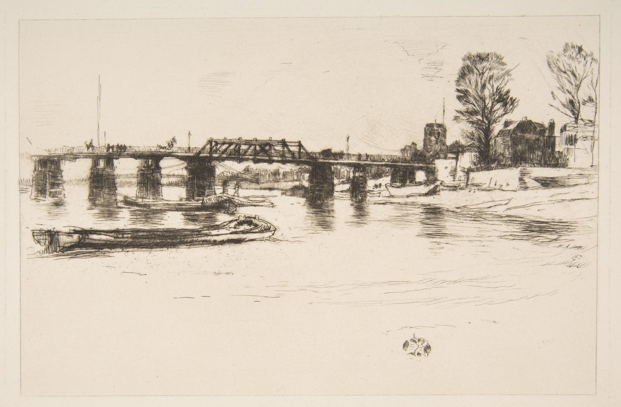 Fulham Chelsea, 1900-talet. av James Abbott McNeill Whistler