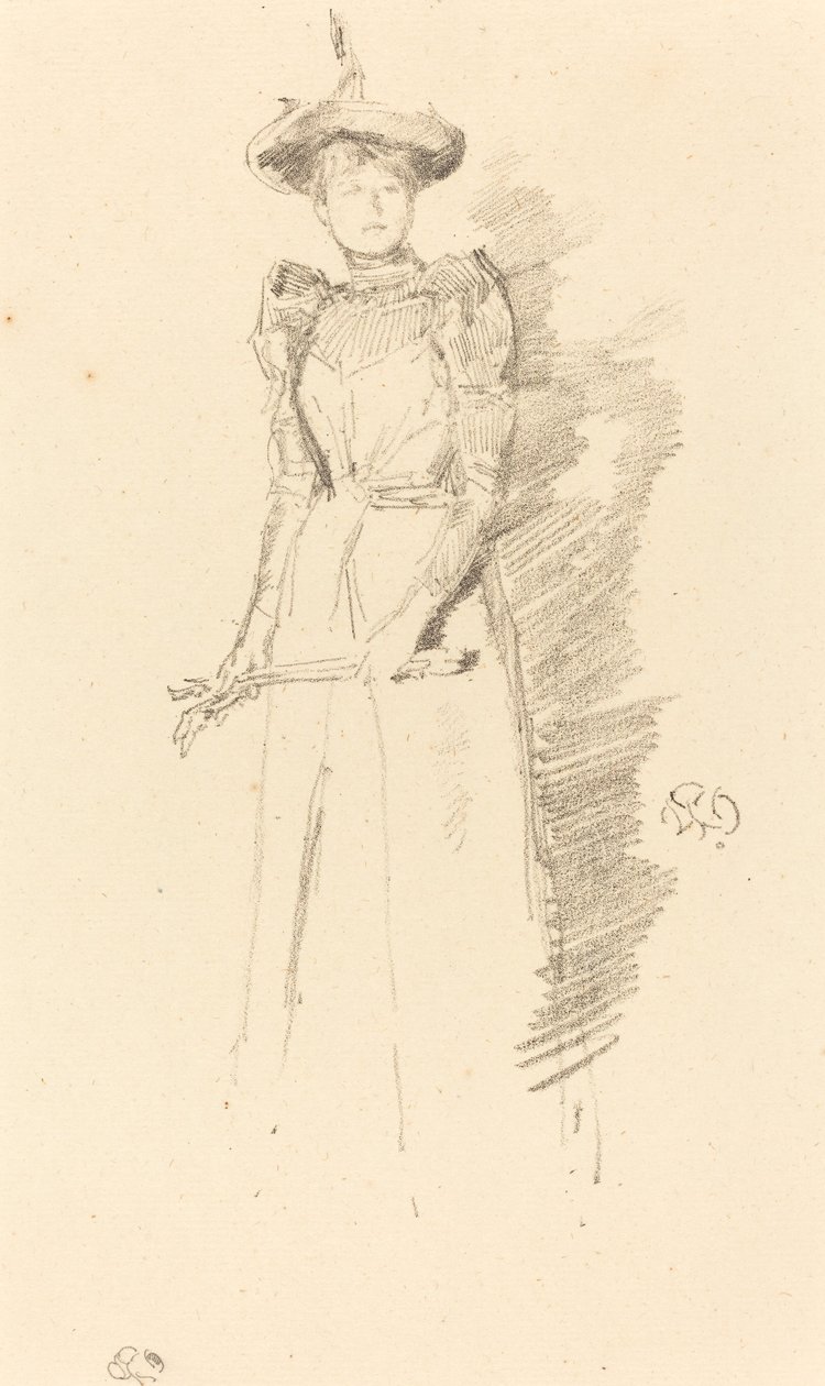 Handskar från Sverige, 1890. av James Abbott McNeill Whistler