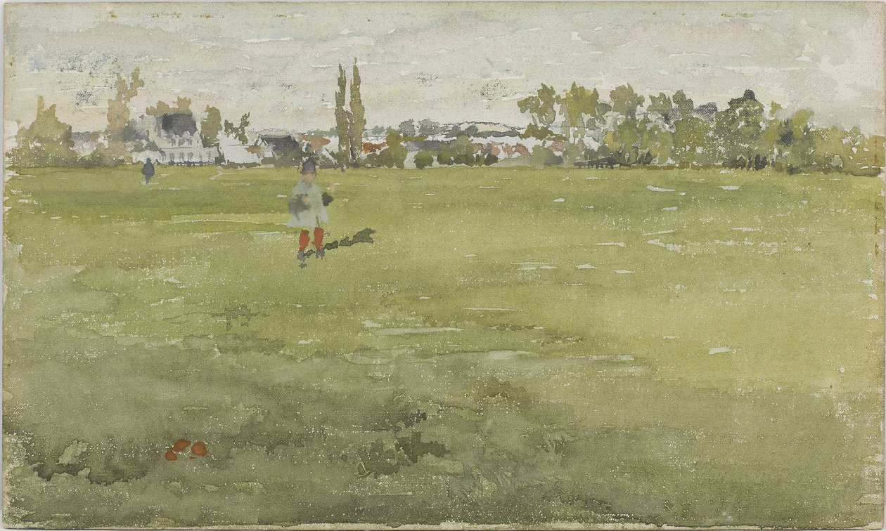 Grönt och silver: Beaulieu, Touraine av James Abbott McNeill Whistler