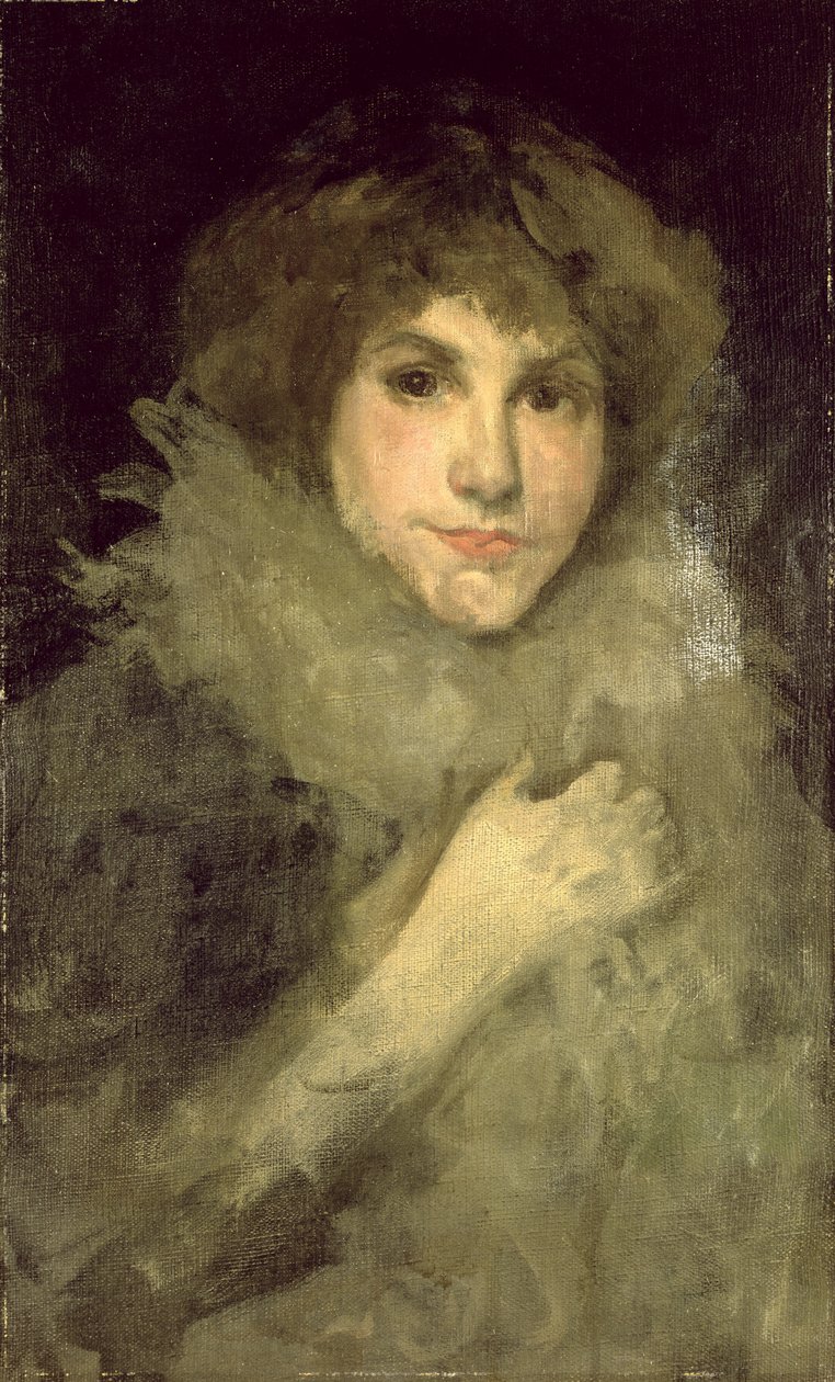 Grå och silver: La Petite Souris av James Abbott McNeill Whistler