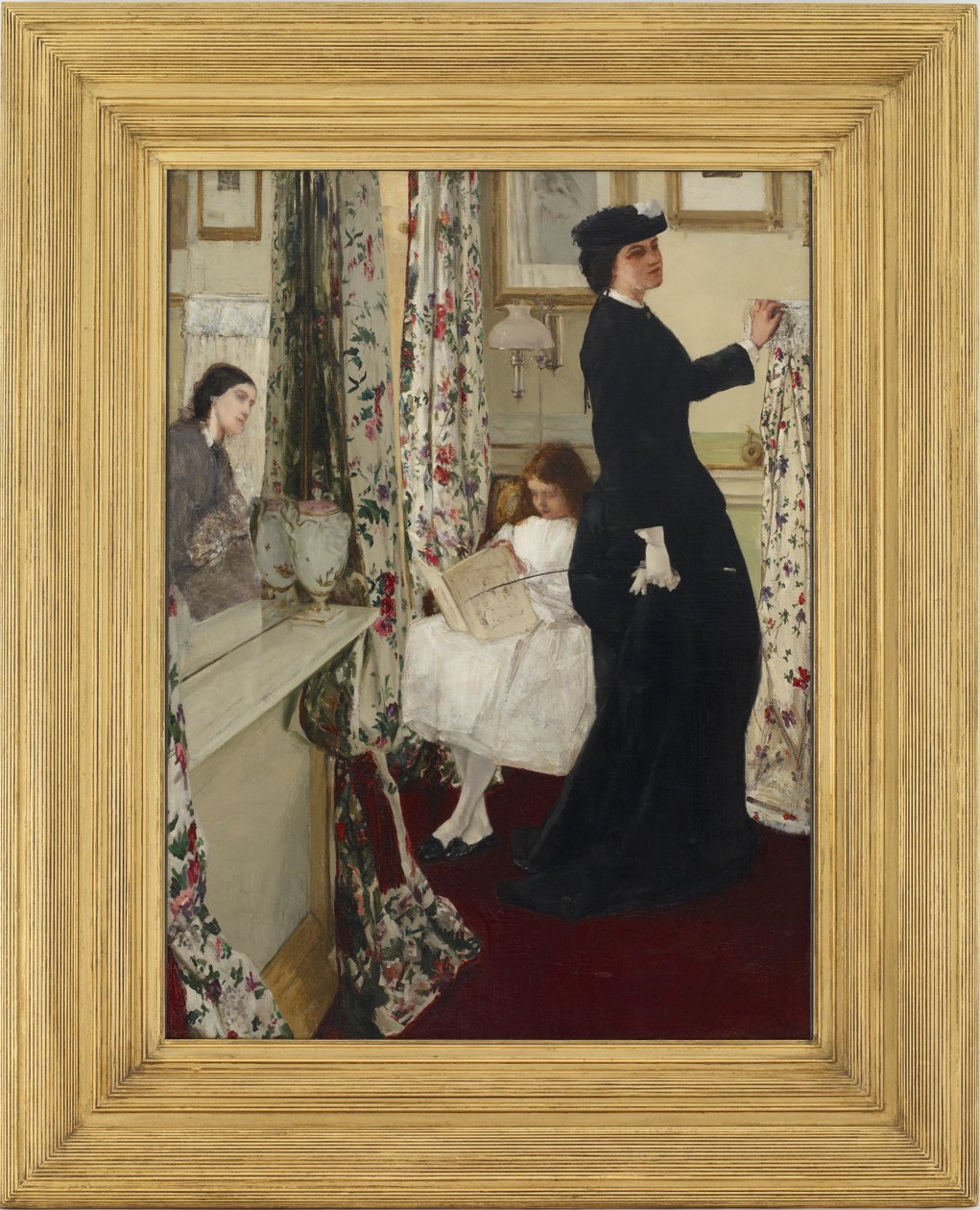 Harmony in Green and Rose: The Music Room, 1860-1861. av James Abbott McNeill Whistler