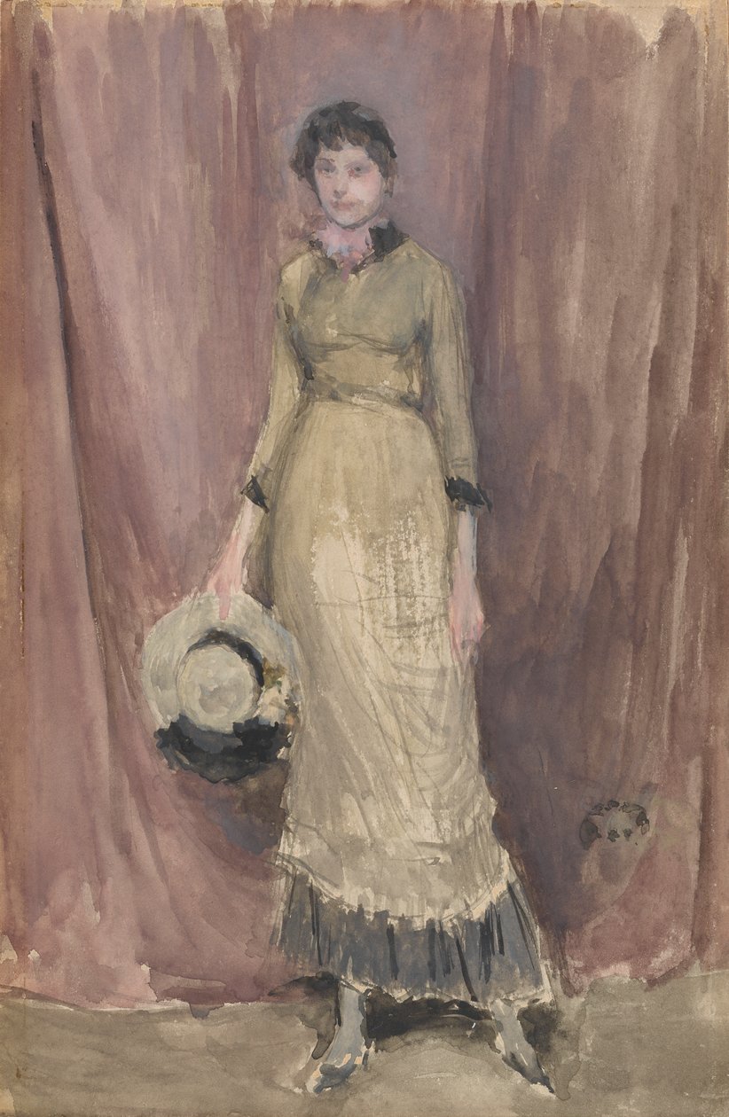 Harmoni i violett och bärnsten, 1883-1884. av James Abbott McNeill Whistler