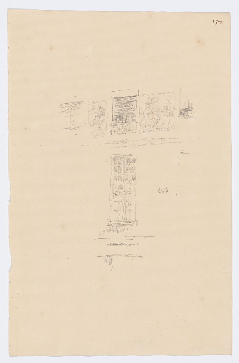 Hotell Colbert, Fönster av James Abbott McNeill Whistler