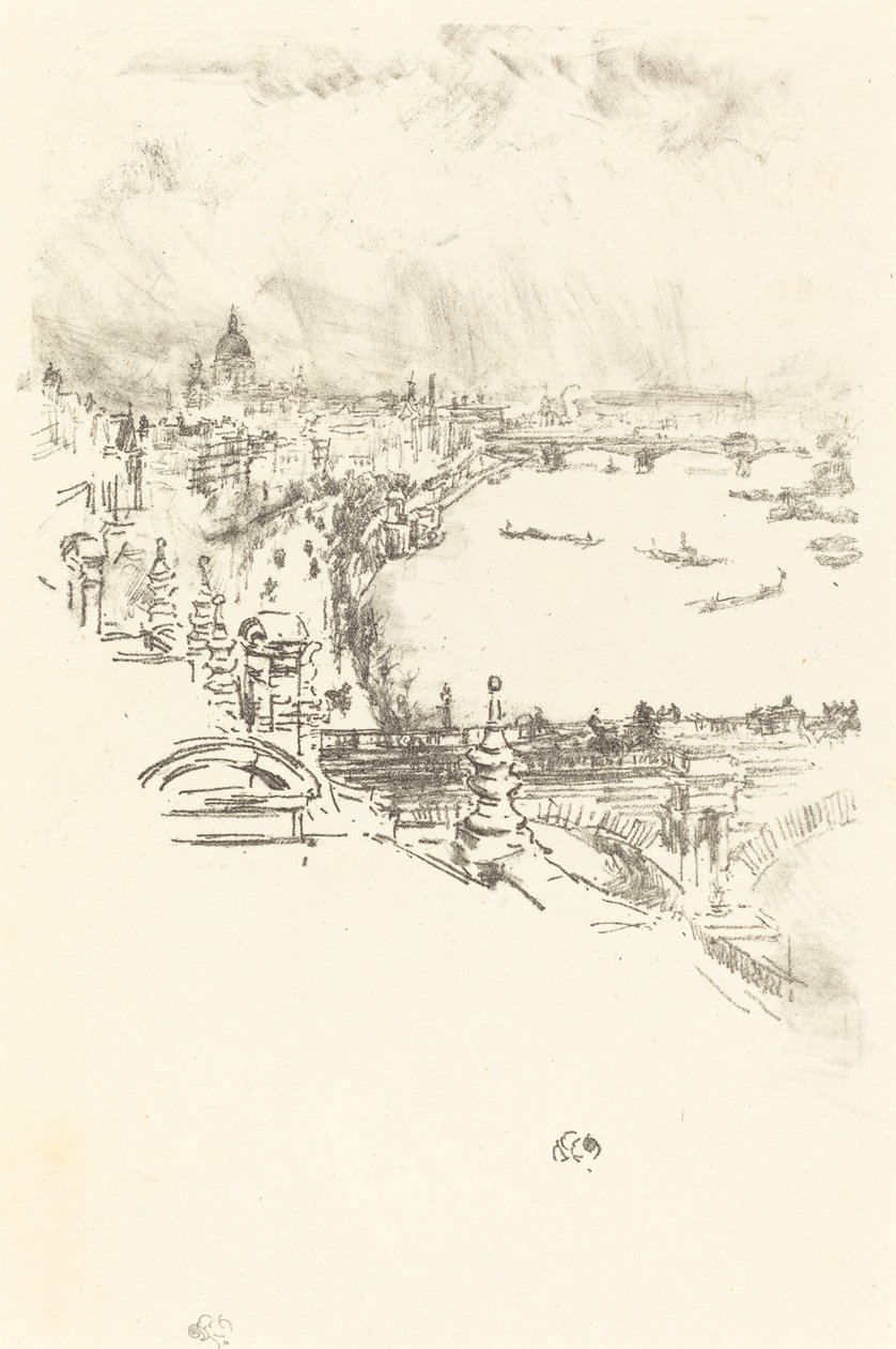 Lilla London, 1896. av James Abbott McNeill Whistler