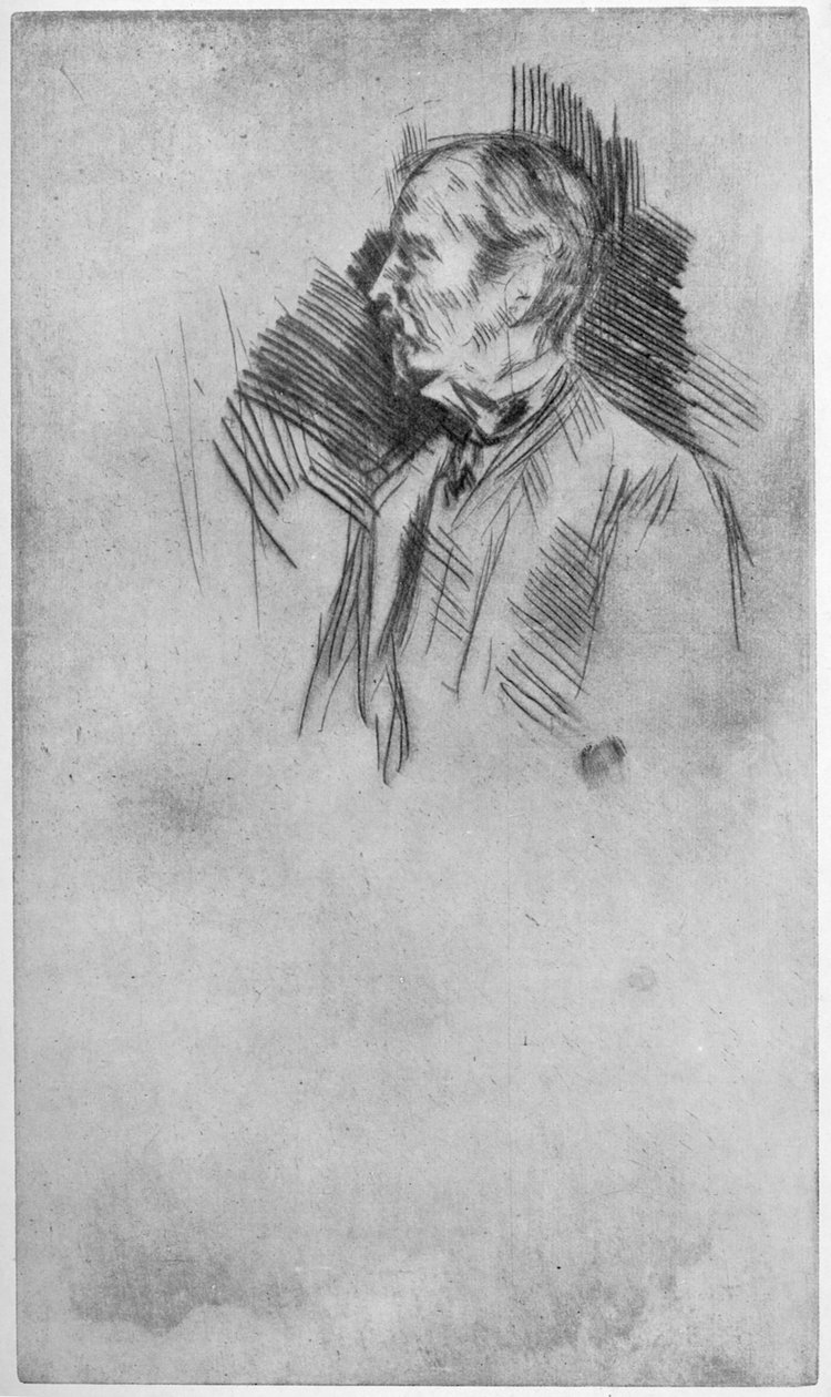 Lord Wolseley, 1800-talet 1904. av James Abbott McNeill Whistler