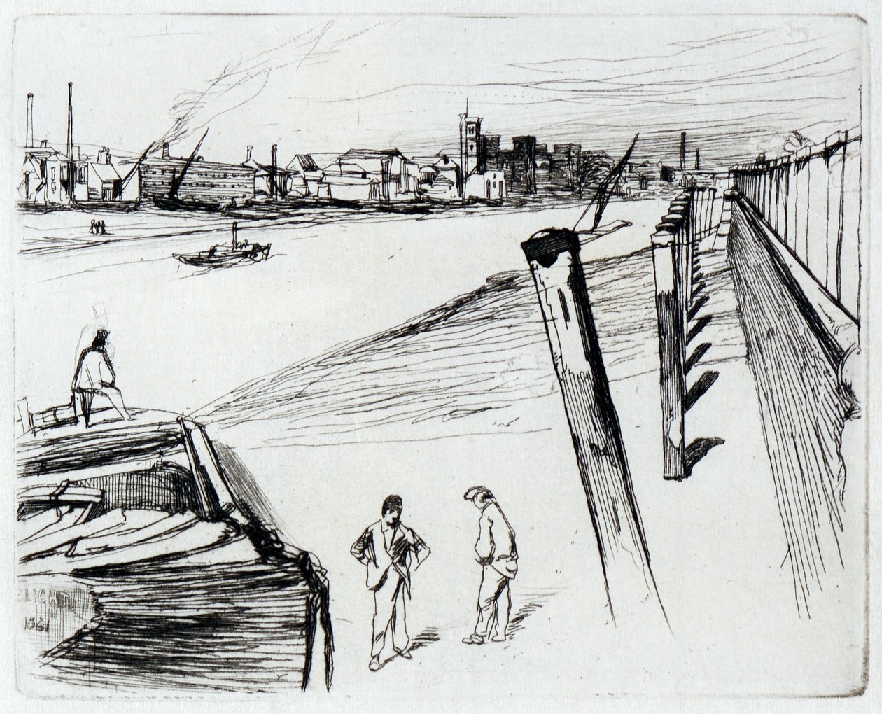 Millbank av James Abbott McNeill Whistler