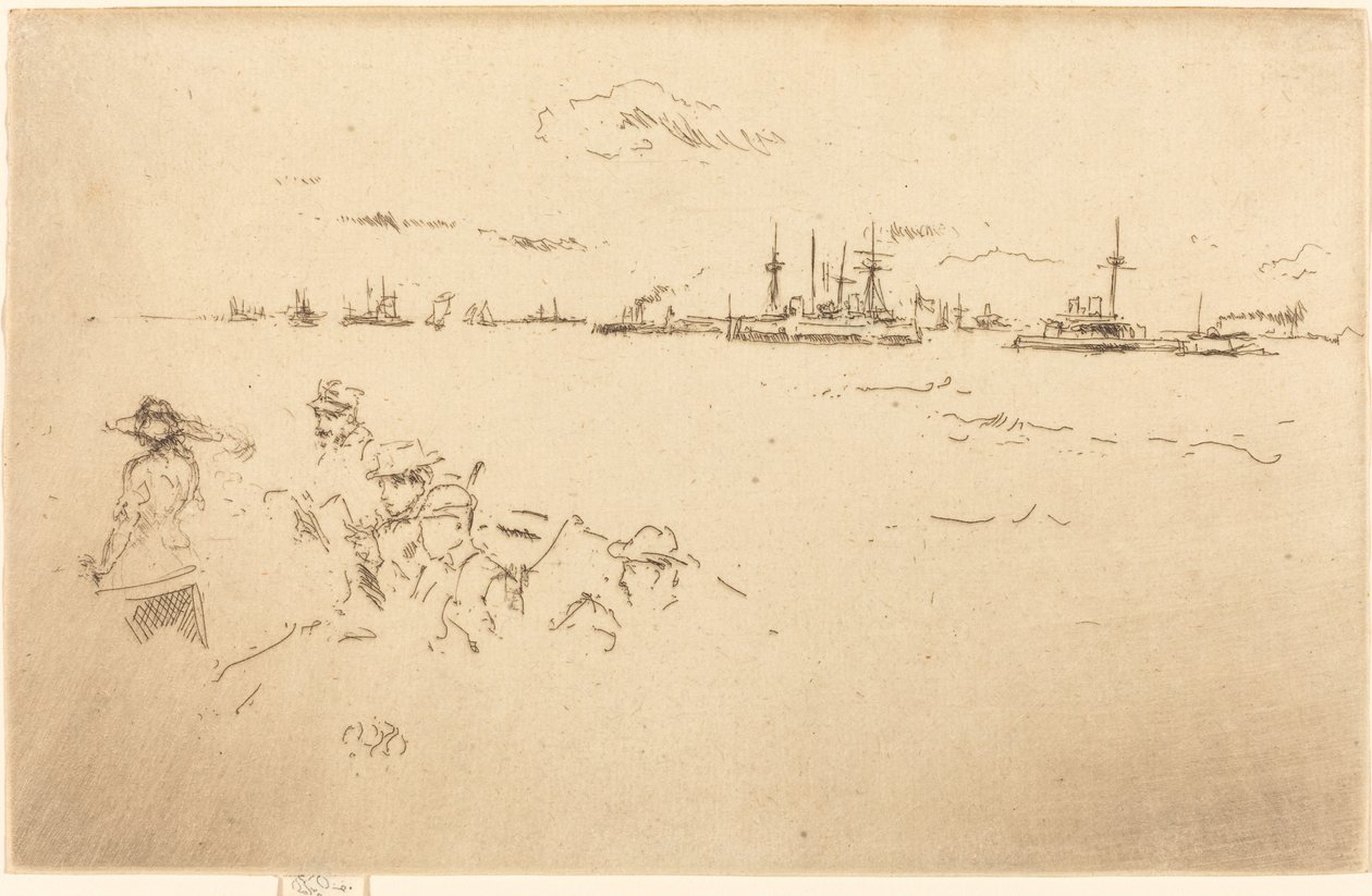 Övervakare, 1887. av James Abbott McNeill Whistler