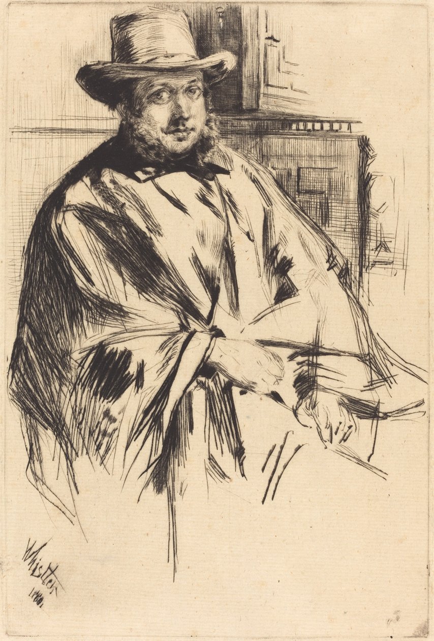 Mr Davis Mr Mann, 1860. av James Abbott McNeill Whistler
