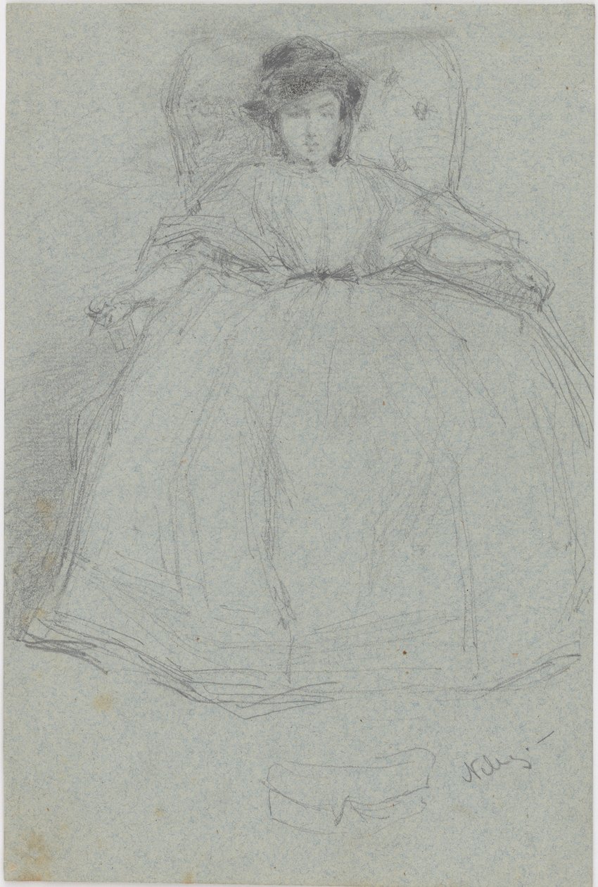 Nelly, 1867-1870. av James Abbott McNeill Whistler