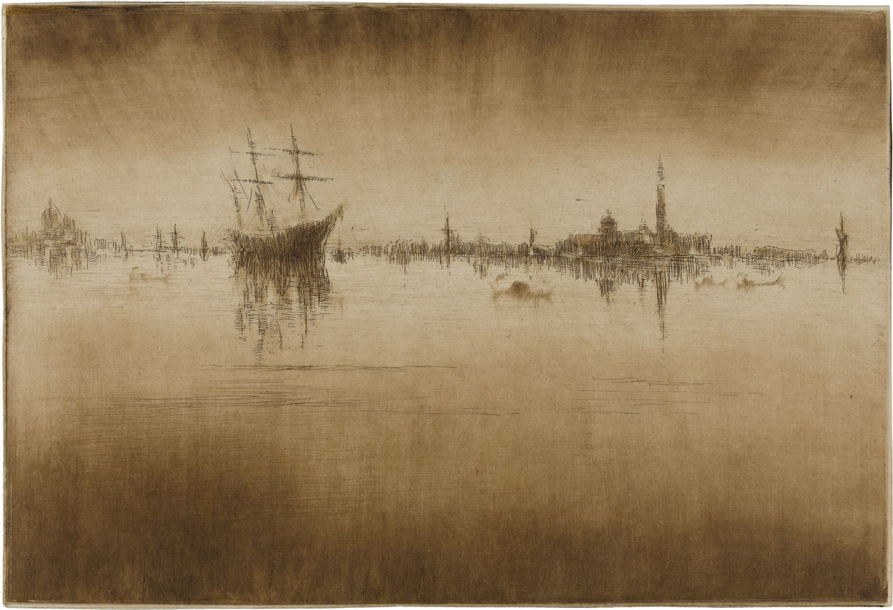 Nocturne av James Abbott McNeill Whistler