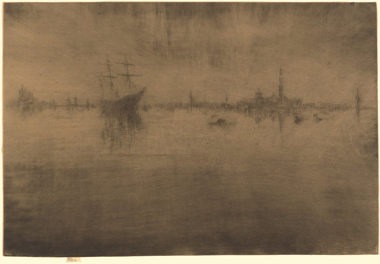 Nocturne, 18791880. av James Abbott McNeill Whistler