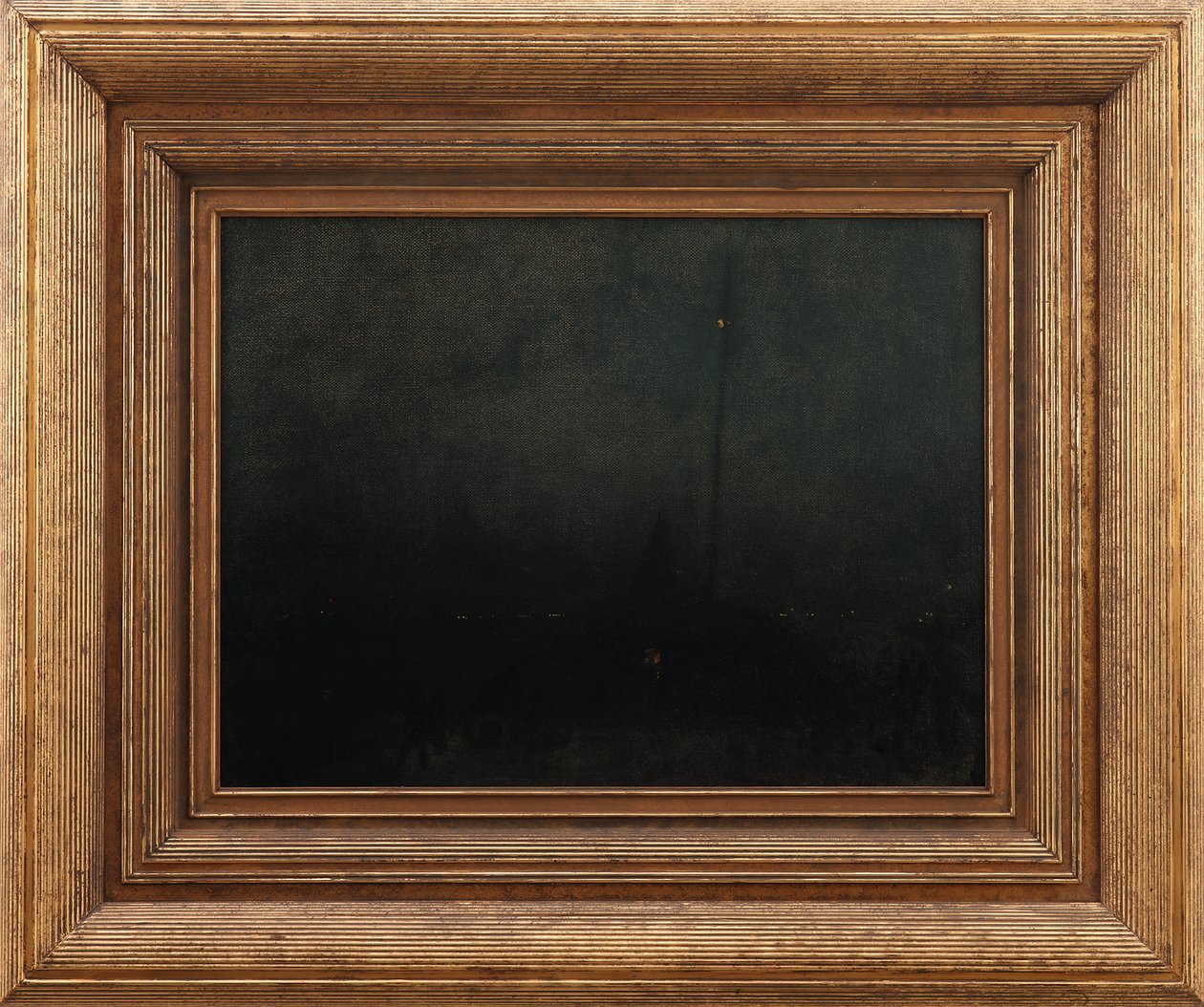 Nocturne in Black and Gold: Entrance to Southampton Water, c.1875-76 av James Abbott McNeill Whistler