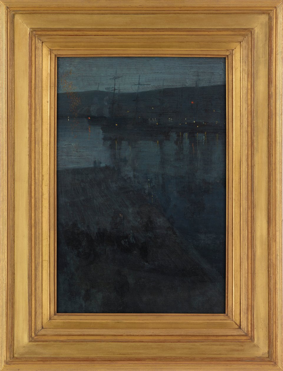 Nocturne i blått och guld: Valparaiso, 1866-ca. 1874. av James Abbott McNeill Whistler