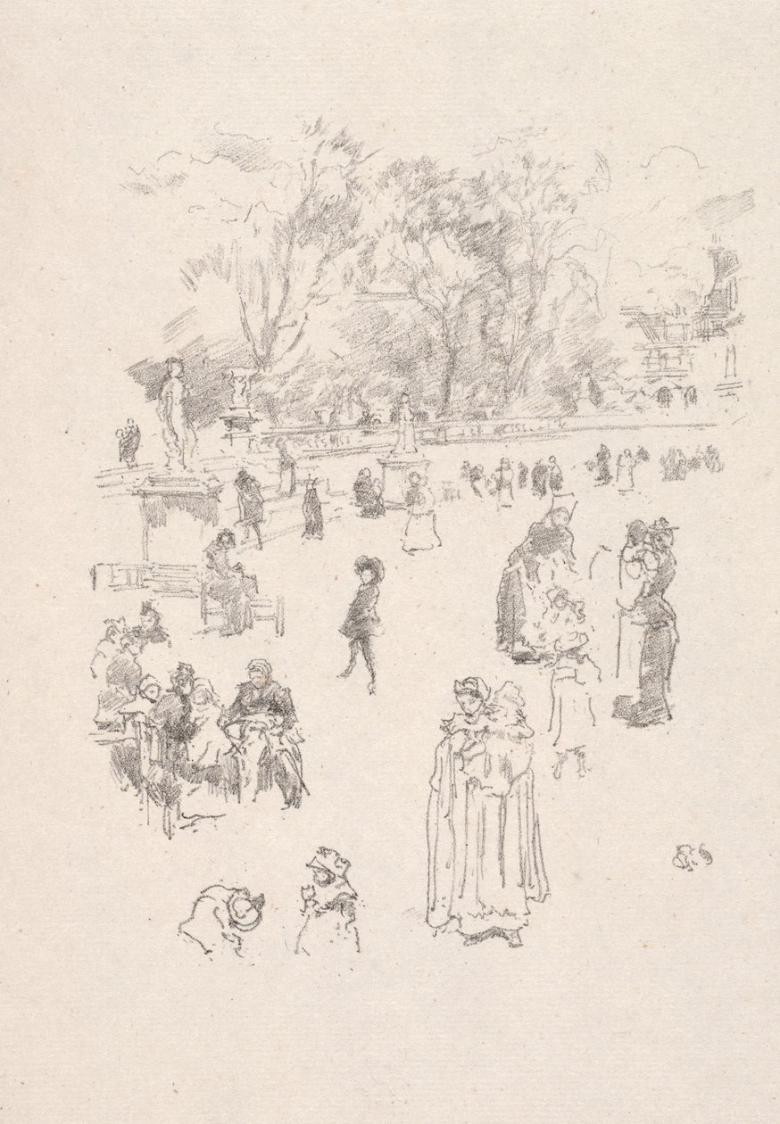 Sjuksköterskor, 1894. av James Abbott McNeill Whistler