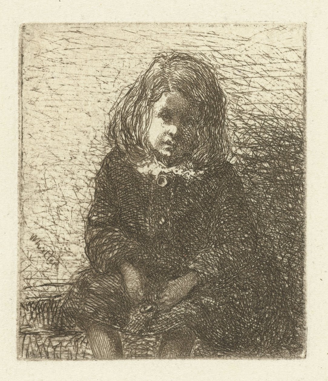 Porträtt av Arthur Haden Lille Arthur Tolv etsningar från naturen (serietitel) av James Abbott McNeill Whistler