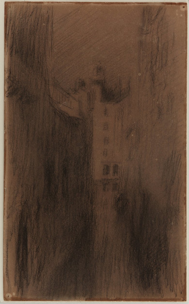 Stilla kanal, 1879-1880. av James Abbott McNeill Whistler