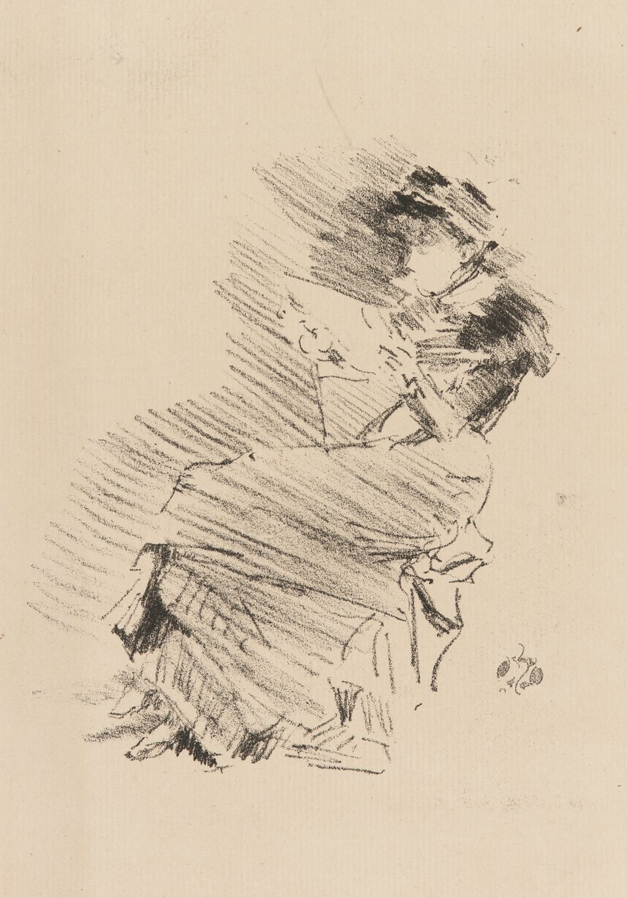 Reading, 1879 och 1887. av James Abbott McNeill Whistler