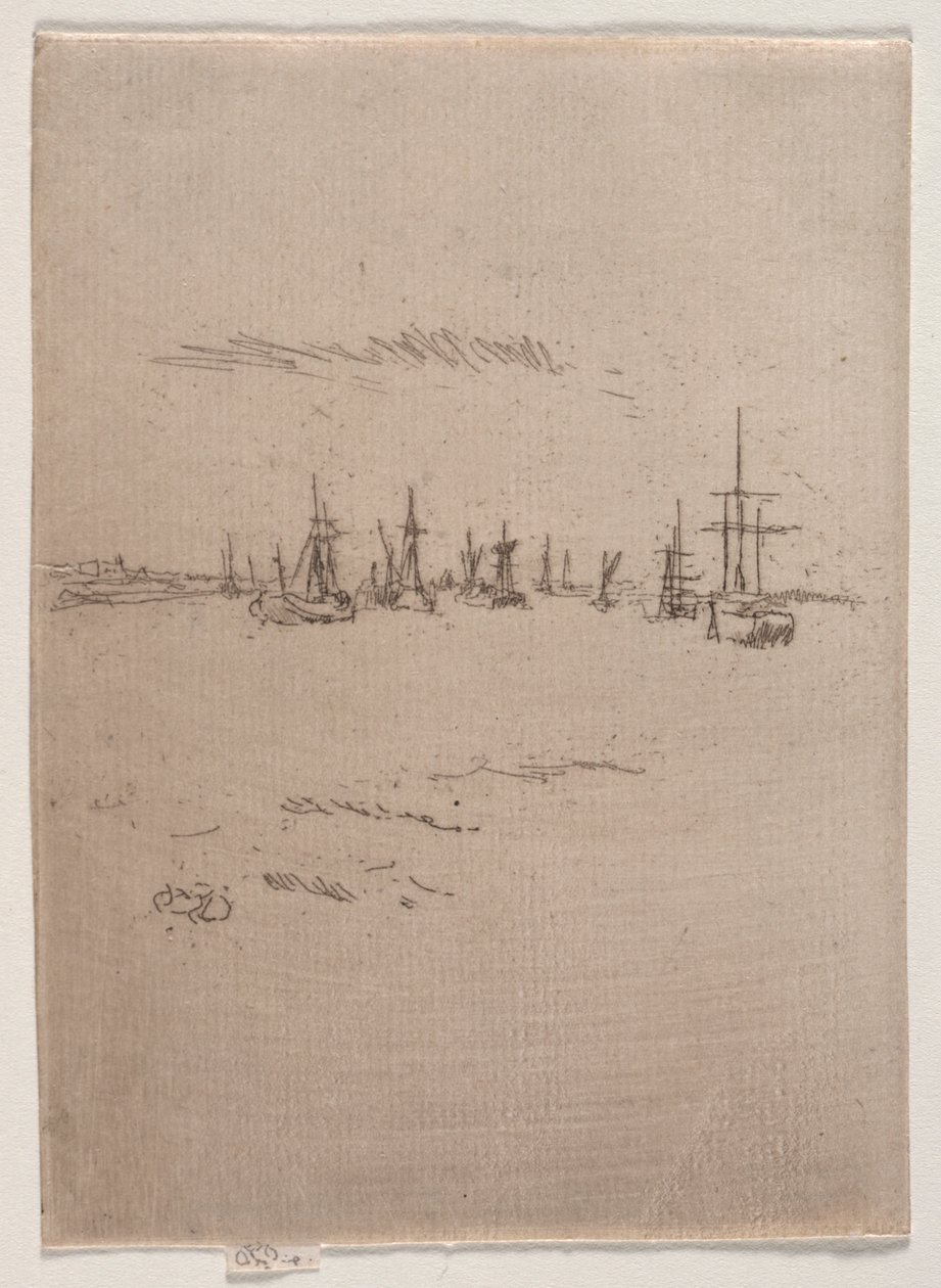 Återvänd till Tilbury. av James Abbott McNeill Whistler