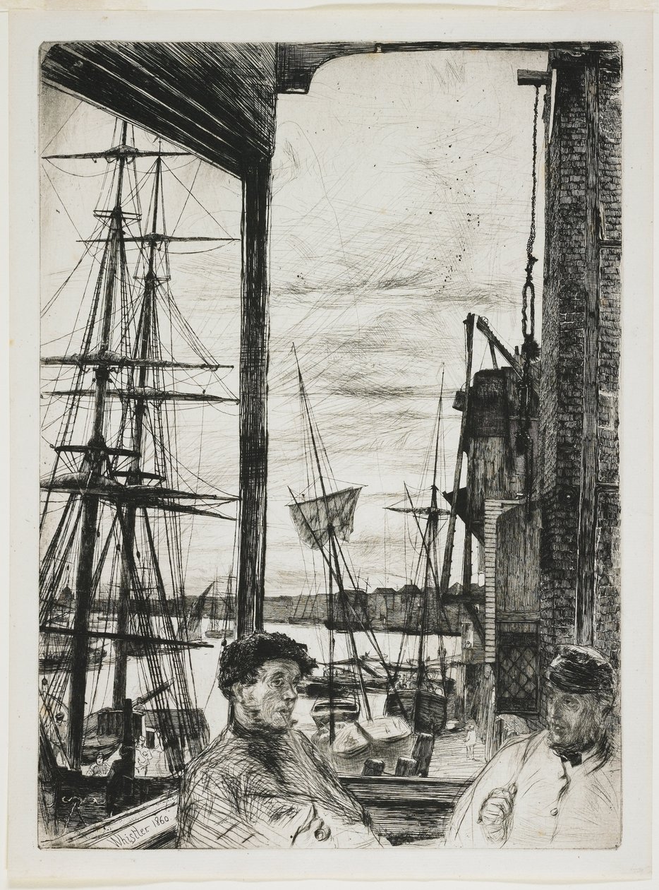 Rotherhithe av James Abbott McNeill Whistler