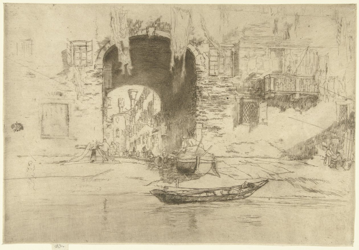 San Biagio En uppsättning av tjugosex etsningar (serietitel) av James Abbott McNeill Whistler