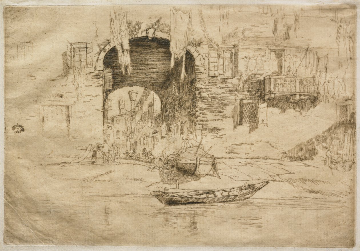 San Biagio. av James Abbott McNeill Whistler