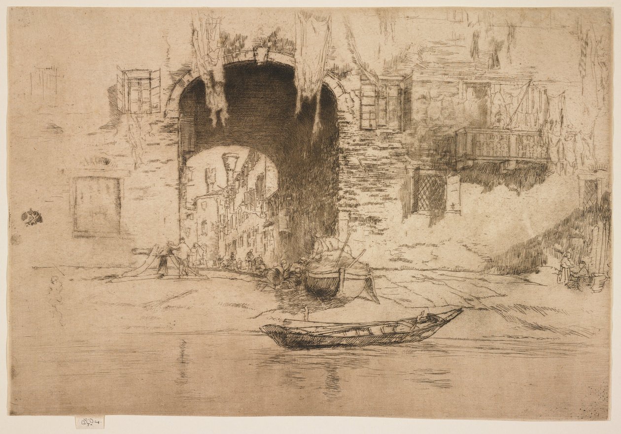 San Biagio ur den andra Venedigsviten av James Abbott McNeill Whistler