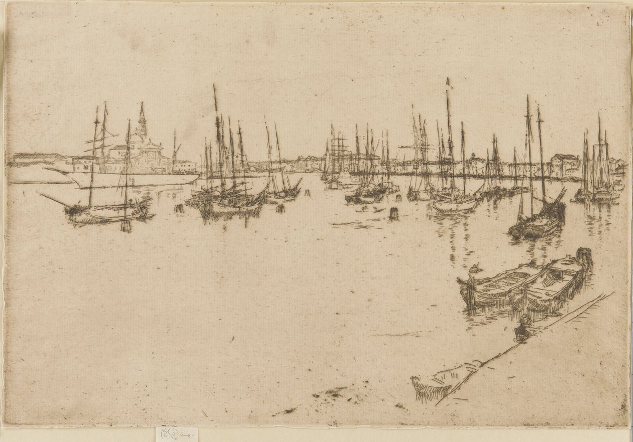 St George, 1879-1880. av James Abbott McNeill Whistler