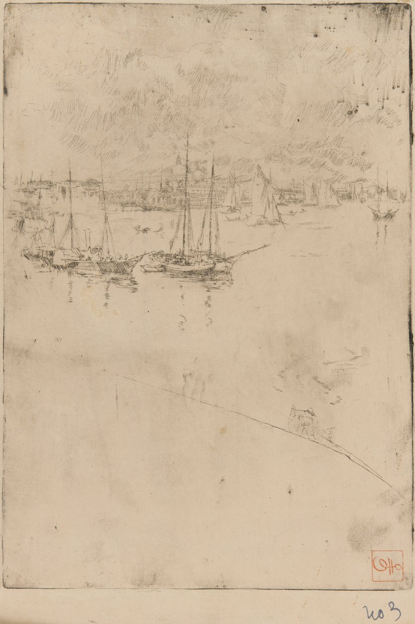 St George, 1879-1880. av James Abbott McNeill Whistler