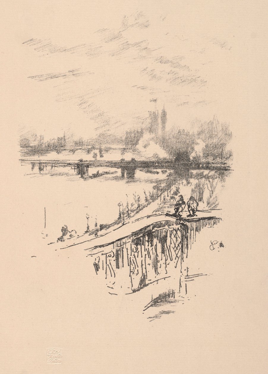 Savoy duvor. av James Abbott McNeill Whistler