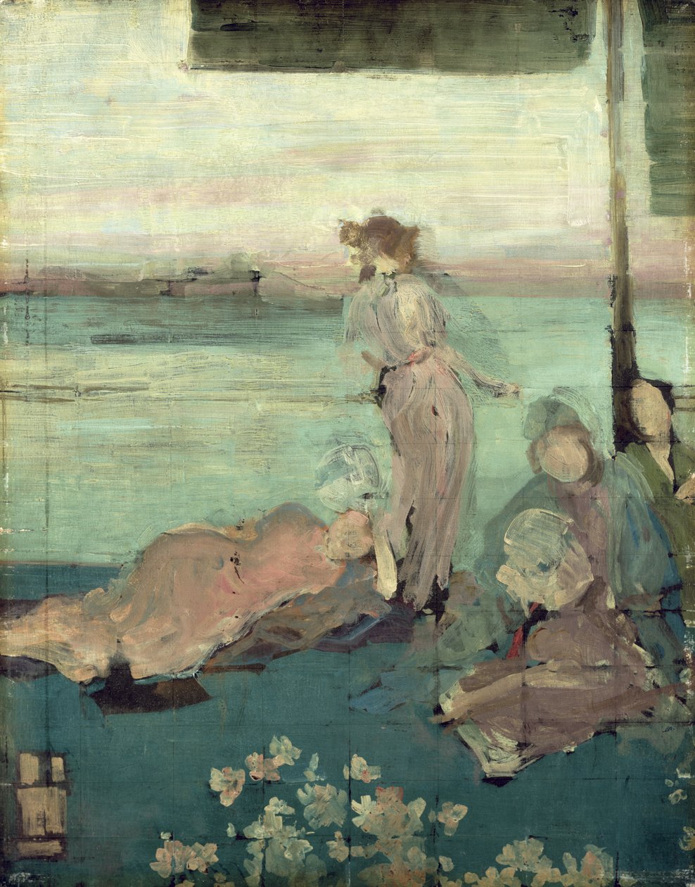 Skiss för Balkongen av James Abbott McNeill Whistler