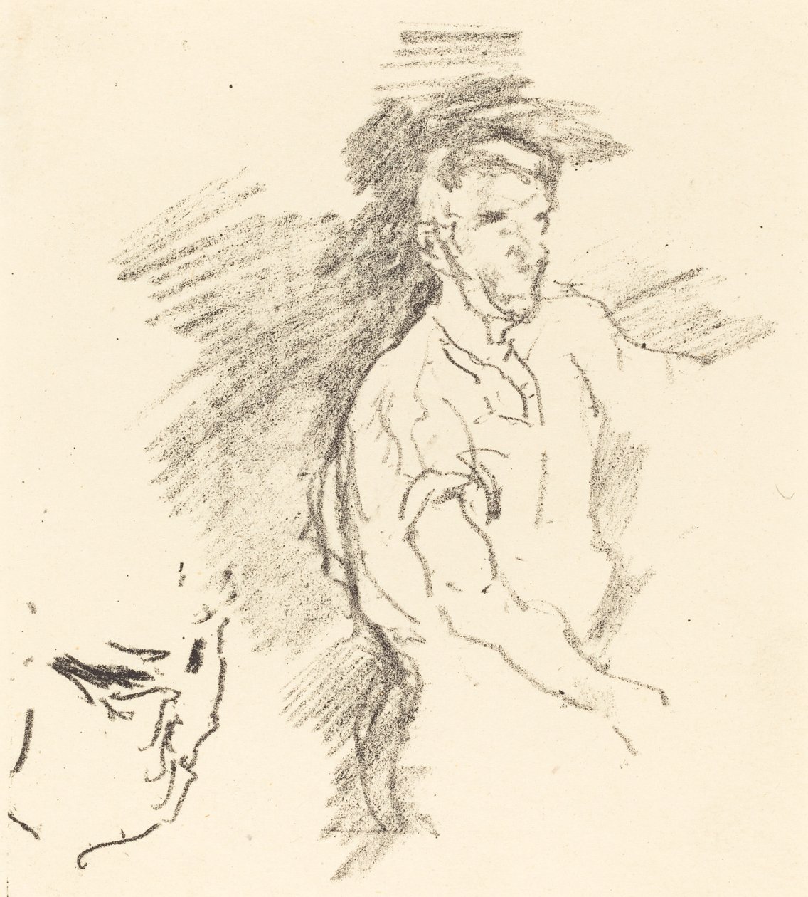 Skiss av en smed, 1895. av James Abbott McNeill Whistler