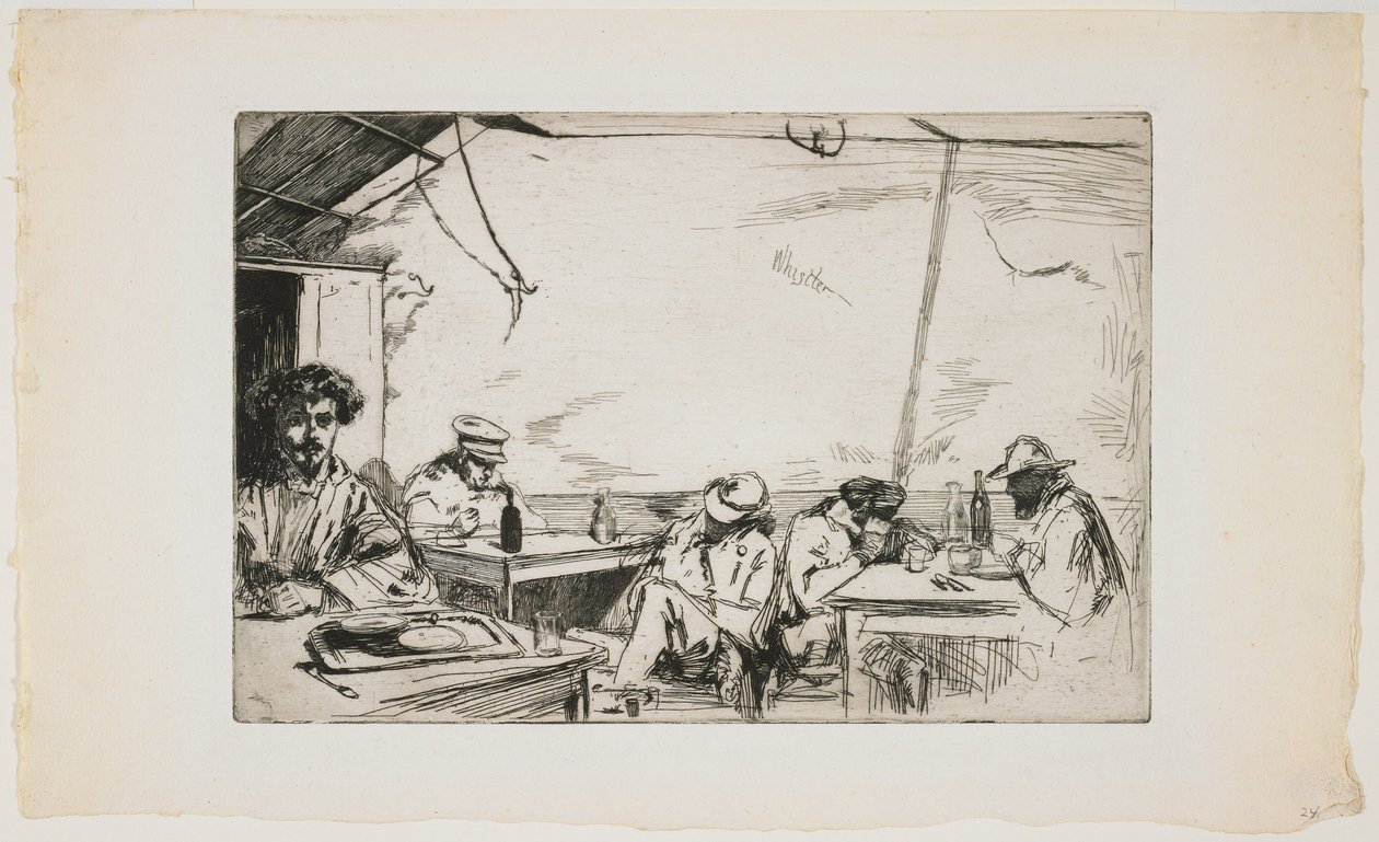 Soppa för tre sous av James Abbott McNeill Whistler
