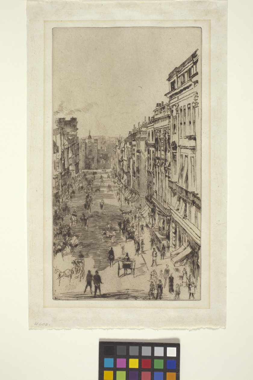 St. James Street (etsning) av James Abbott McNeill Whistler
