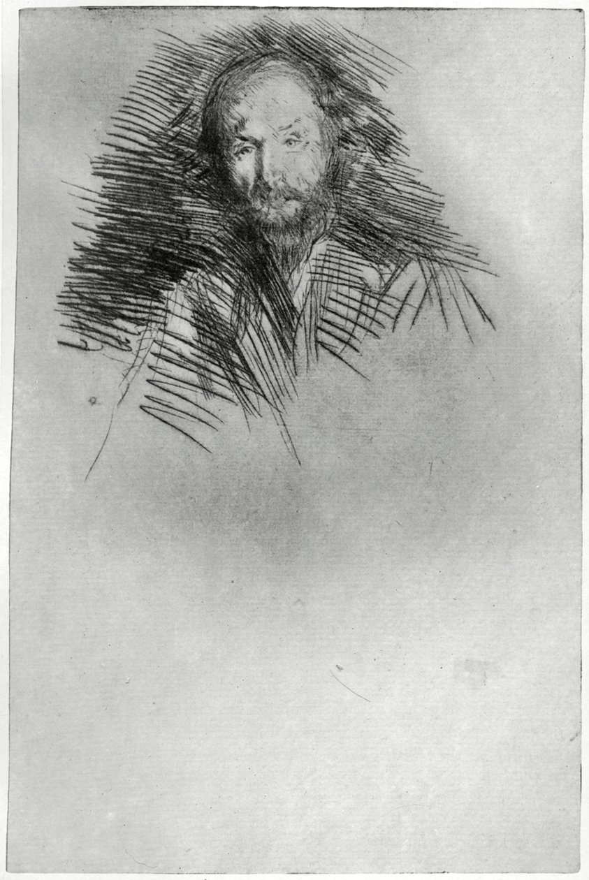 Swinburne, 1800-talet 1904. av James Abbott McNeill Whistler