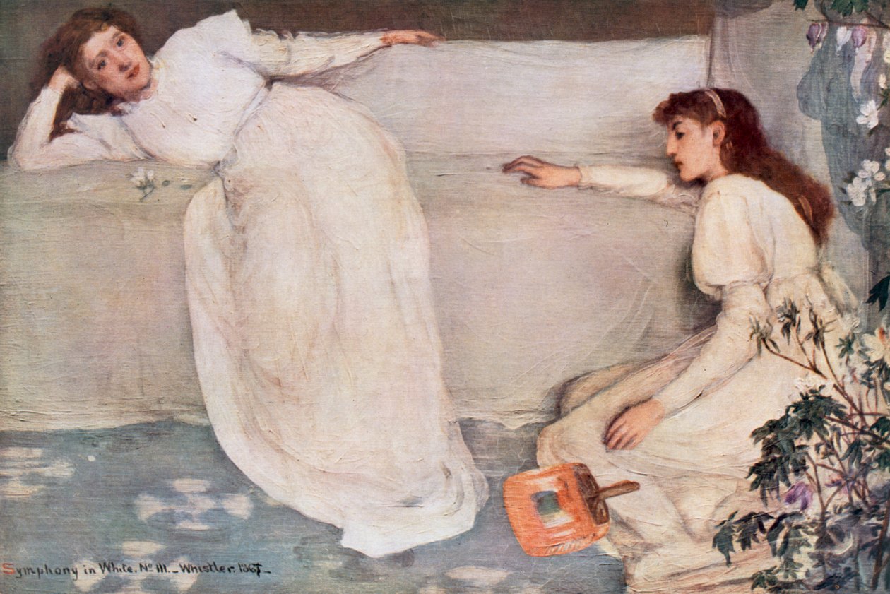 Symfoni i vitt nr III, c1867. av James Abbott McNeill Whistler