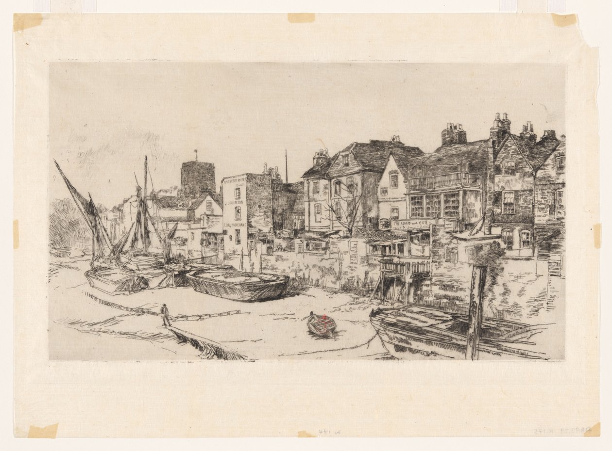 "Adam och Eva", Old Chelsea av James Abbott McNeill Whistler