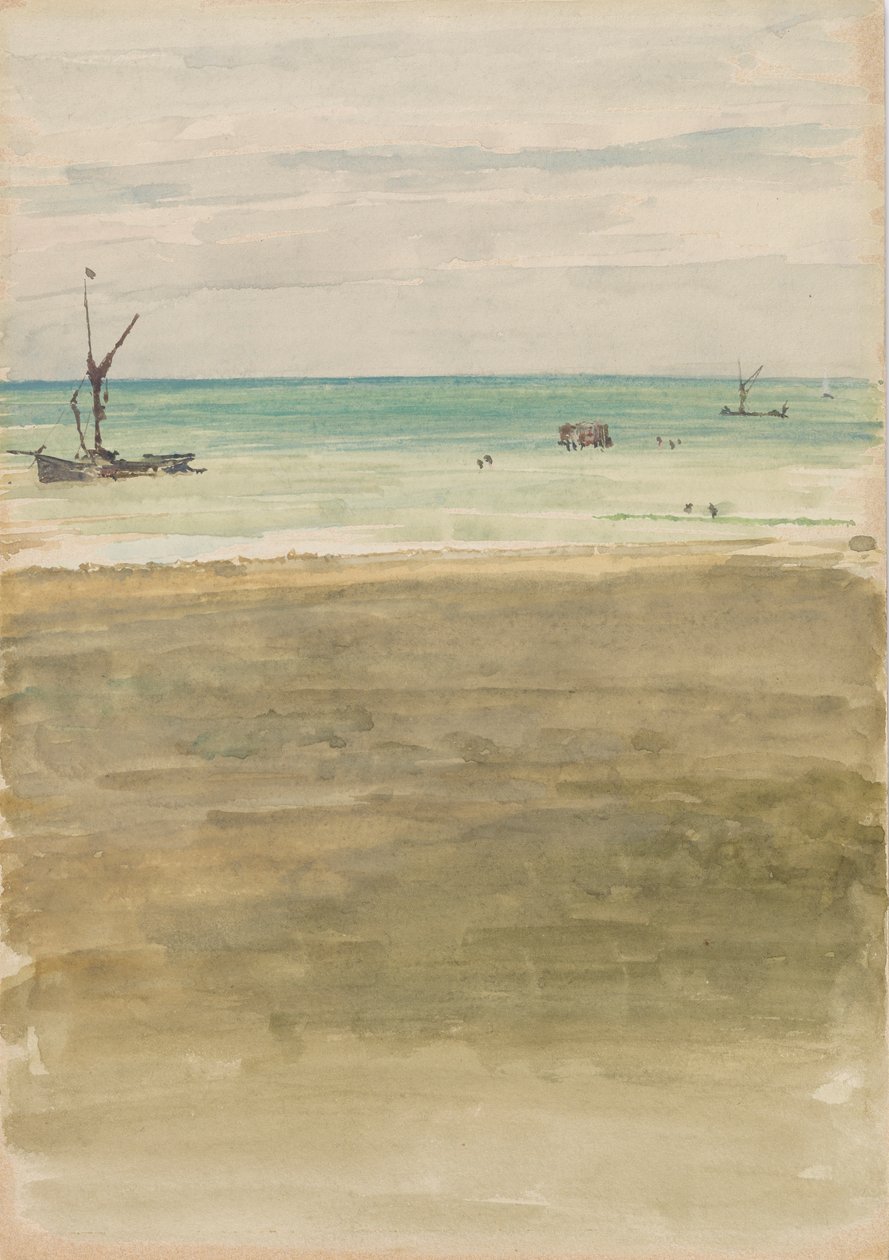 Badarna, 1882-1883. av James Abbott McNeill Whistler