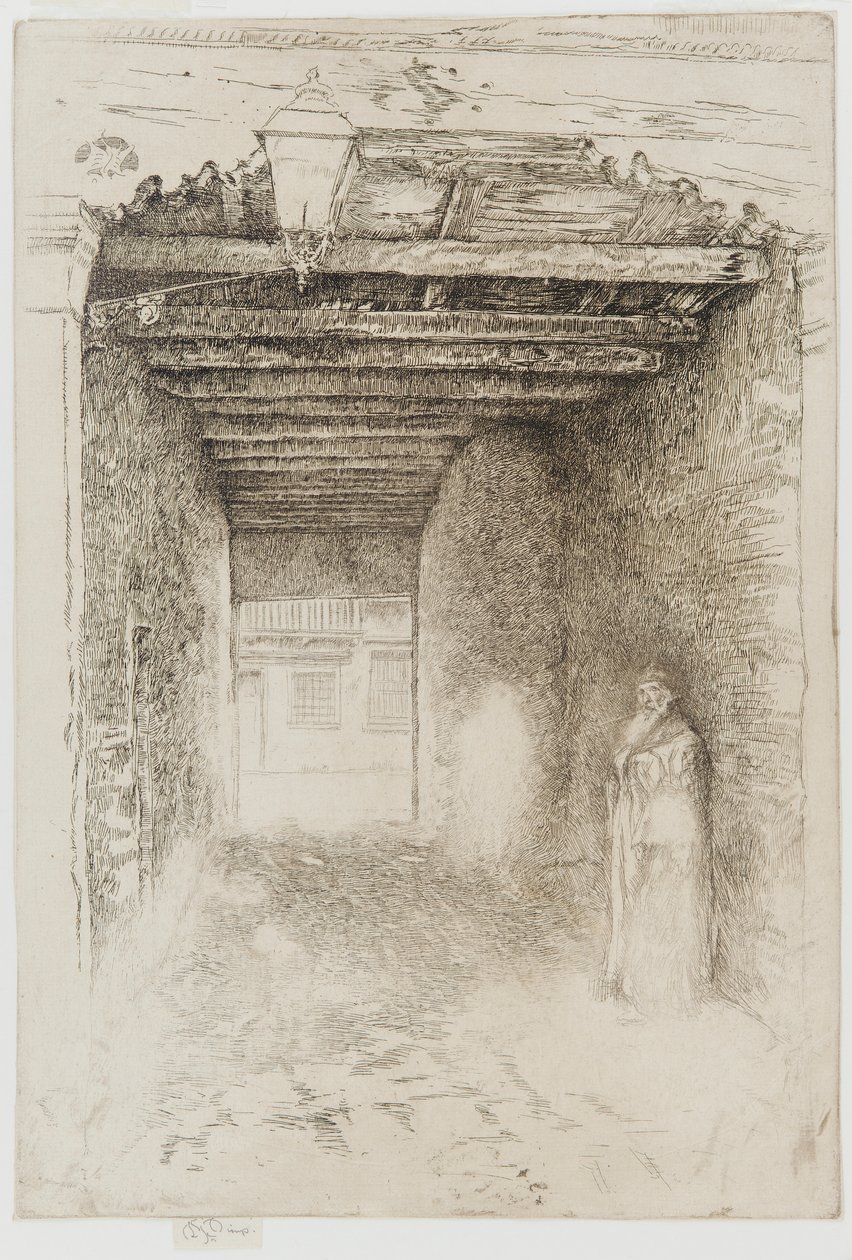 Tiggarna, 1879-1880. av James Abbott McNeill Whistler