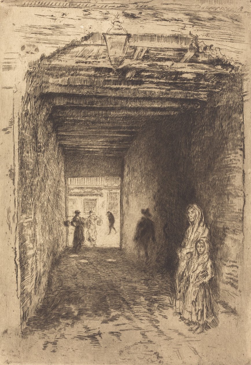 Tiggarna, 18791880. av James Abbott McNeill Whistler