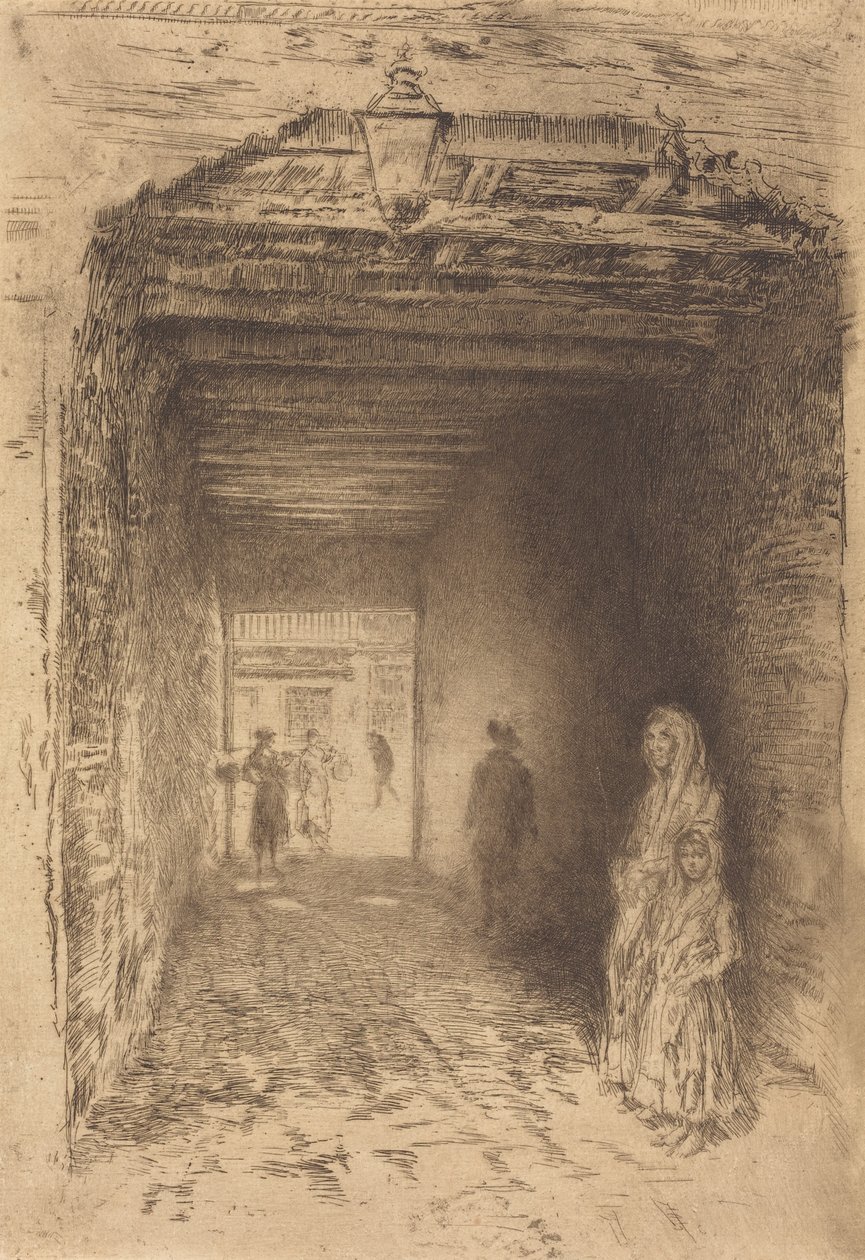 Tiggarna, 18791880. av James Abbott McNeill Whistler