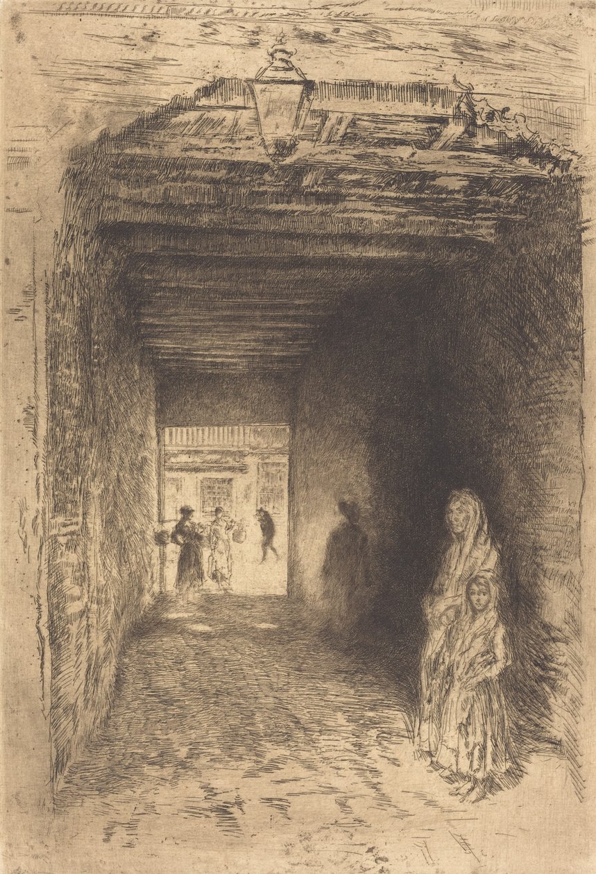 The Beggars, 18791880. av James Abbott McNeill Whistler