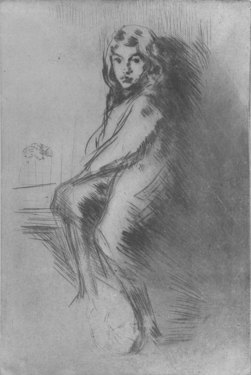 Pojken Charlie Hanson, c1876, 1904 av James Abbott McNeill Whistler
